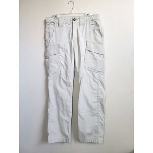 Under Armour Pants Mens 32x32 Khaki Storm Covert Tactical Ripstop Cargo Utility